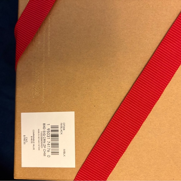 Coach Tan Box with Red Ribbon - Picture 2 of 2